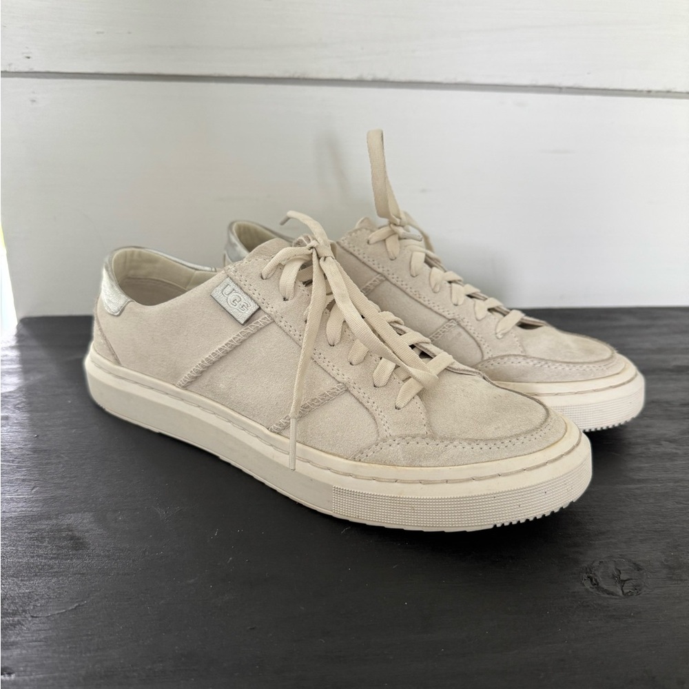 Ugg Alameda suede fashion sneakers
